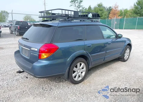 2006 Subaru Outback 2.5I Limited из США, поврежденный, VIN 4S4BP62C467359300